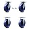 Service Caster 8 Inch Solid Poly Caster Set with Roller Bearing 2 Swivel Lock and 2 Rigid SCC SCC-35S820-SPUR-BSL-2-R-2 - alternate 1